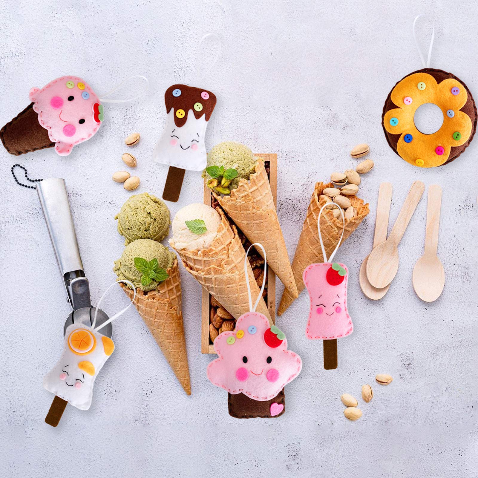 Amazon | MOVEBO フェルトDIYソーイングクラフト(デザートDIY